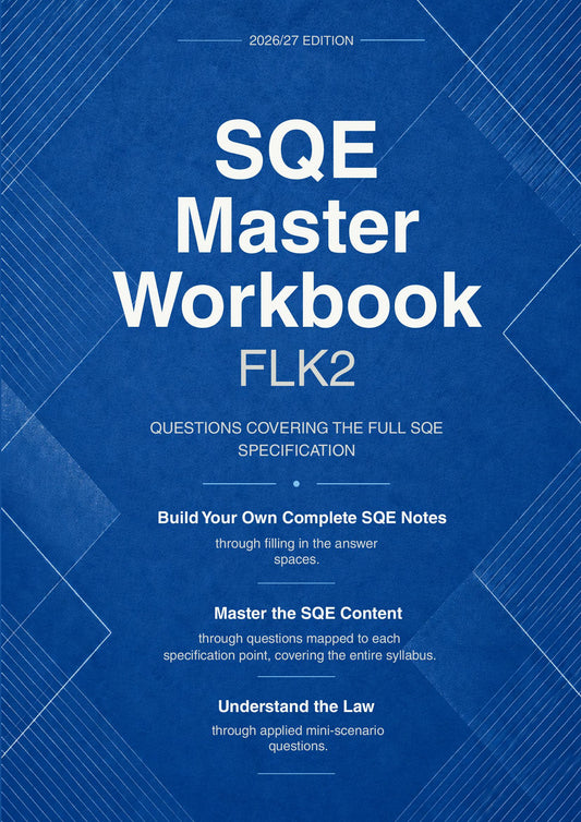 SQE Master Workbook: FLK2