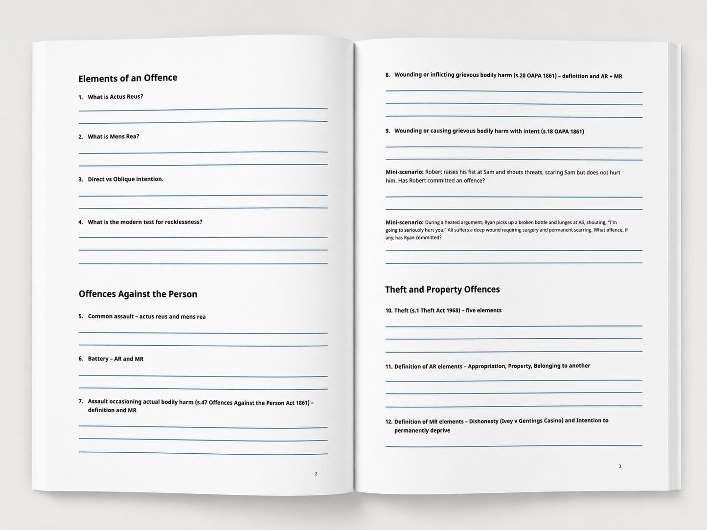 SQE Master Workbook: FLK2